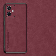 Handyhülle Hülle Luxus Leder Schutzhülle S01 für Xiaomi Redmi Note 12R Pro 5G Rot