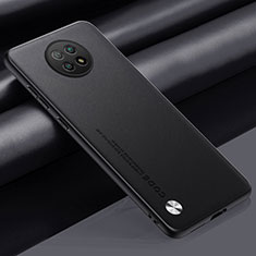 Handyhülle Hülle Luxus Leder Schutzhülle S01 für Xiaomi Redmi Note 9 5G Schwarz