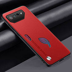 Handyhülle Hülle Luxus Leder Schutzhülle S02 für Asus ROG Phone 7 Rot