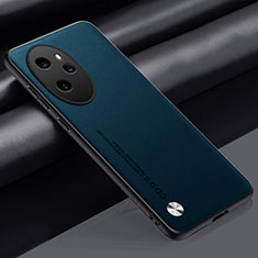 Handyhülle Hülle Luxus Leder Schutzhülle S02 für Huawei Honor 100 Pro 5G Blau