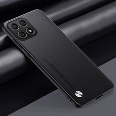 Handyhülle Hülle Luxus Leder Schutzhülle S02 für Huawei Honor X6a Schwarz