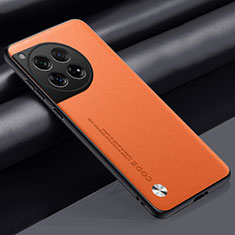 Handyhülle Hülle Luxus Leder Schutzhülle S02 für OnePlus 12 5G Orange