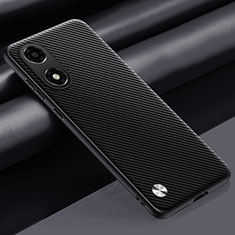 Handyhülle Hülle Luxus Leder Schutzhülle S02 für Oppo A2x 5G Dunkelgrau