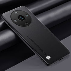 Handyhülle Hülle Luxus Leder Schutzhülle S02 für Realme 11 Pro 5G Schwarz