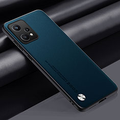 Handyhülle Hülle Luxus Leder Schutzhülle S02 für Realme 9 Pro 5G Cyan