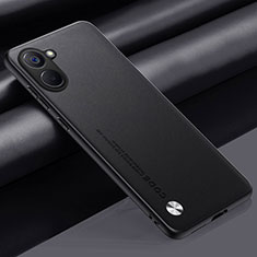 Handyhülle Hülle Luxus Leder Schutzhülle S02 für Realme V30t 5G Schwarz