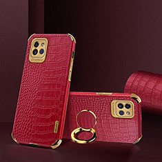 Handyhülle Hülle Luxus Leder Schutzhülle S02 für Samsung Galaxy A03 Rot