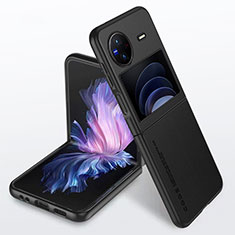 Handyhülle Hülle Luxus Leder Schutzhülle S02 für Vivo X Flip 5G Schwarz