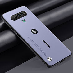 Handyhülle Hülle Luxus Leder Schutzhülle S02 für Xiaomi Black Shark 4 5G Helles Lila