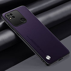 Handyhülle Hülle Luxus Leder Schutzhülle S02 für Xiaomi POCO C3 Violett