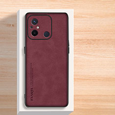 Handyhülle Hülle Luxus Leder Schutzhülle S02 für Xiaomi Poco C55 Rot