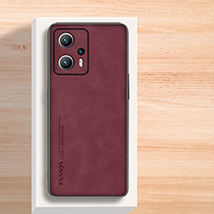 Handyhülle Hülle Luxus Leder Schutzhülle S02 für Xiaomi Poco X4 GT 5G Rot