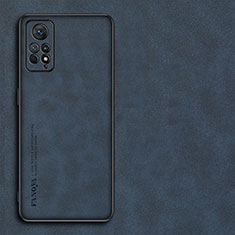 Handyhülle Hülle Luxus Leder Schutzhülle S02 für Xiaomi Poco X4 Pro 5G Blau