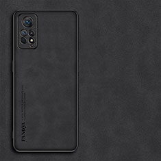 Handyhülle Hülle Luxus Leder Schutzhülle S02 für Xiaomi Poco X4 Pro 5G Schwarz