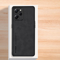 Handyhülle Hülle Luxus Leder Schutzhülle S02 für Xiaomi Poco X5 Pro 5G Schwarz