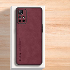 Handyhülle Hülle Luxus Leder Schutzhülle S02 für Xiaomi Redmi Note 11 5G Rot