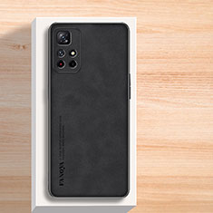 Handyhülle Hülle Luxus Leder Schutzhülle S02 für Xiaomi Redmi Note 11 5G Schwarz