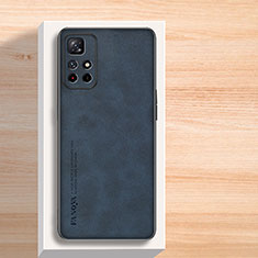 Handyhülle Hülle Luxus Leder Schutzhülle S02 für Xiaomi Redmi Note 11S 5G Blau