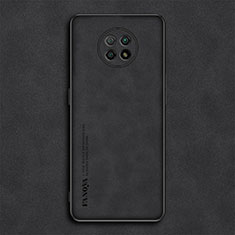 Handyhülle Hülle Luxus Leder Schutzhülle S02 für Xiaomi Redmi Note 9 5G Schwarz