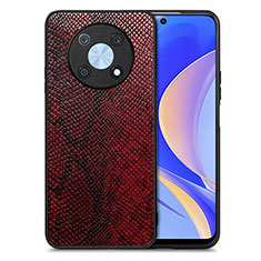 Handyhülle Hülle Luxus Leder Schutzhülle S02D für Huawei Enjoy 50 Pro Rot