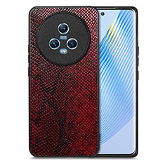 Handyhülle Hülle Luxus Leder Schutzhülle S02D für Huawei Honor Magic5 5G Rot