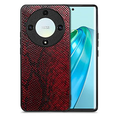 Handyhülle Hülle Luxus Leder Schutzhülle S02D für Huawei Honor Magic5 Lite 5G Rot