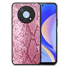 Handyhülle Hülle Luxus Leder Schutzhülle S02D für Huawei Nova Y90 Rosa