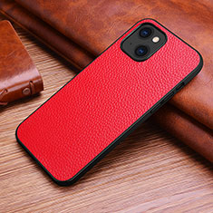 Handyhülle Hülle Luxus Leder Schutzhülle S03 für Apple iPhone 13 Mini Rot