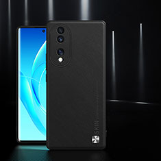 Handyhülle Hülle Luxus Leder Schutzhülle S03 für Huawei Honor 70 5G Schwarz