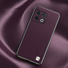 Handyhülle Hülle Luxus Leder Schutzhülle S03 für OnePlus 10 Pro 5G Violett