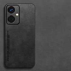 Handyhülle Hülle Luxus Leder Schutzhülle S03 für Oppo K11 5G Schwarz