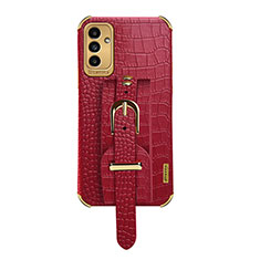 Handyhülle Hülle Luxus Leder Schutzhülle S03 für Samsung Galaxy A04s Rot