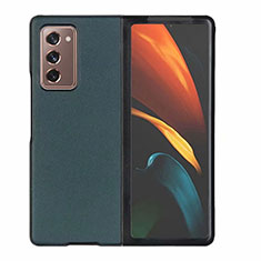 Handyhülle Hülle Luxus Leder Schutzhülle S03 für Samsung Galaxy Z Fold2 5G Grün