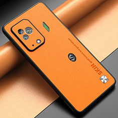 Handyhülle Hülle Luxus Leder Schutzhülle S03 für Xiaomi Black Shark 5 Pro 5G Orange