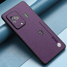 Handyhülle Hülle Luxus Leder Schutzhülle S03 für Xiaomi Black Shark 5 Pro 5G Violett