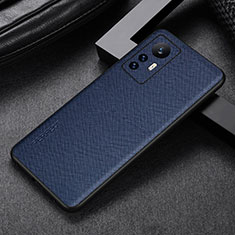 Handyhülle Hülle Luxus Leder Schutzhülle S03 für Xiaomi Mi 12 5G Blau