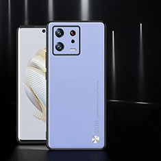 Handyhülle Hülle Luxus Leder Schutzhülle S03 für Xiaomi Mi 13 5G Helles Lila