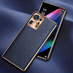 Handyhülle Hülle Luxus Leder Schutzhülle S03 für Xiaomi Mi Mix 4 5G Blau