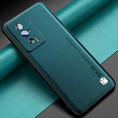 Handyhülle Hülle Luxus Leder Schutzhülle S03 für Xiaomi Poco F5 Pro 5G Grün