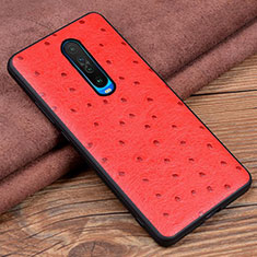 Handyhülle Hülle Luxus Leder Schutzhülle S03 für Xiaomi Redmi K30 4G Rot
