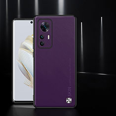 Handyhülle Hülle Luxus Leder Schutzhülle S03 für Xiaomi Redmi K50 Ultra 5G Violett