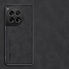 Handyhülle Hülle Luxus Leder Schutzhülle S04 für OnePlus 12R 5G Schwarz