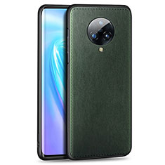 Handyhülle Hülle Luxus Leder Schutzhülle S04 für Vivo Nex 3S Grün