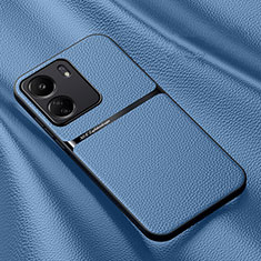 Handyhülle Hülle Luxus Leder Schutzhülle S04 für Xiaomi Poco C65 Hellblau