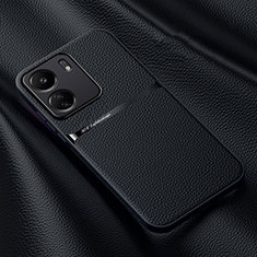 Handyhülle Hülle Luxus Leder Schutzhülle S04 für Xiaomi Poco C65 Schwarz