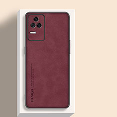 Handyhülle Hülle Luxus Leder Schutzhülle S04 für Xiaomi Redmi K40S 5G Rot