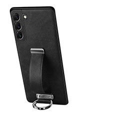 Handyhülle Hülle Luxus Leder Schutzhülle S05 für Samsung Galaxy S23 Plus 5G Schwarz