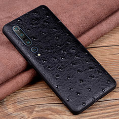 Handyhülle Hülle Luxus Leder Schutzhülle S05 für Xiaomi Mi 10 Pro Schwarz