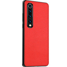 Handyhülle Hülle Luxus Leder Schutzhülle S05 für Xiaomi Mi 10 Rot