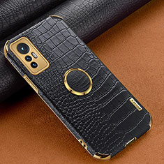 Handyhülle Hülle Luxus Leder Schutzhülle S05 für Xiaomi Mi 12 Pro 5G Schwarz